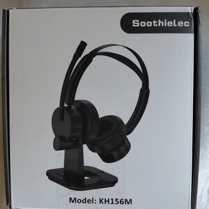 Soothielec Wireless Headset KH156M V5.2 Bluetooth Headset with Noise Canceling